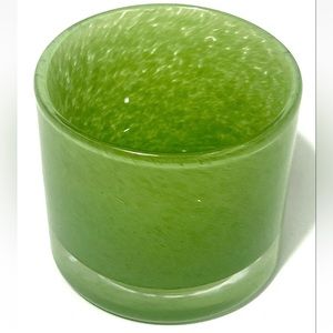 Victoria Hagan Nova Lime Green 3.5” Glass Voltive Candle Holder perfect pieces